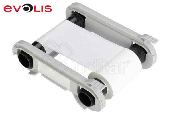 RIBBON MONOCROMO PANEL DE FIRMA BLANCO EVOLIS ZENIUS, PRIMACY