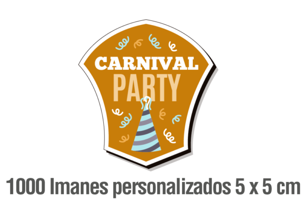 1.000 IMANES PERSONALIZADOS 5 X 5 CM