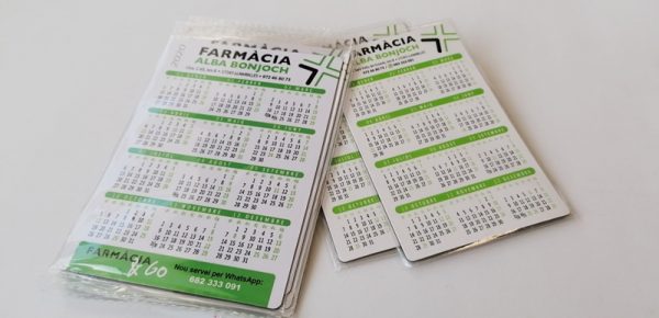 Calendario farmacia iman nevera