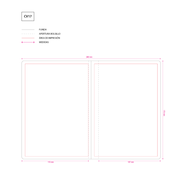FUNDA CARTILLA VETERINARIA DOBLE - Imagen 4