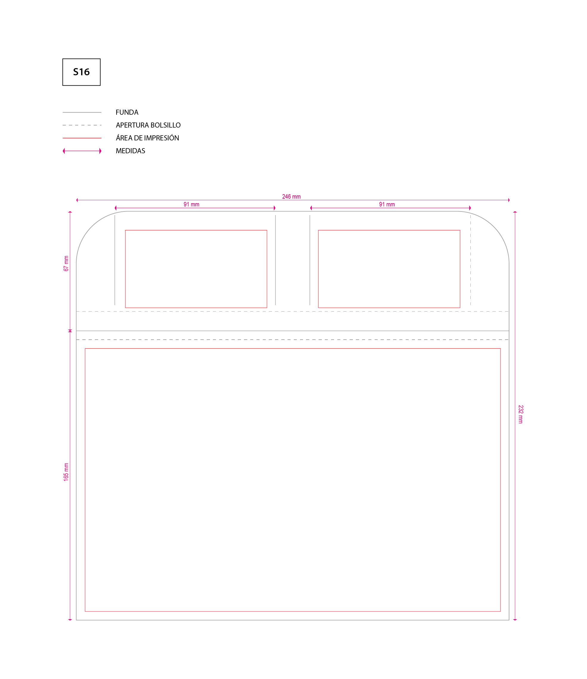 Funda Documentación Automóvil con Solapa + Velcro