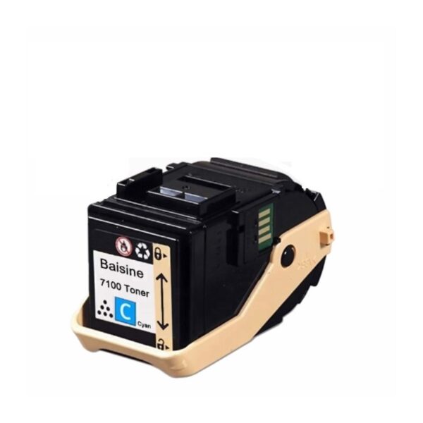 Toner compartible para XEROX PHASER 7100 106R02602 Cian 4.500 Páginas