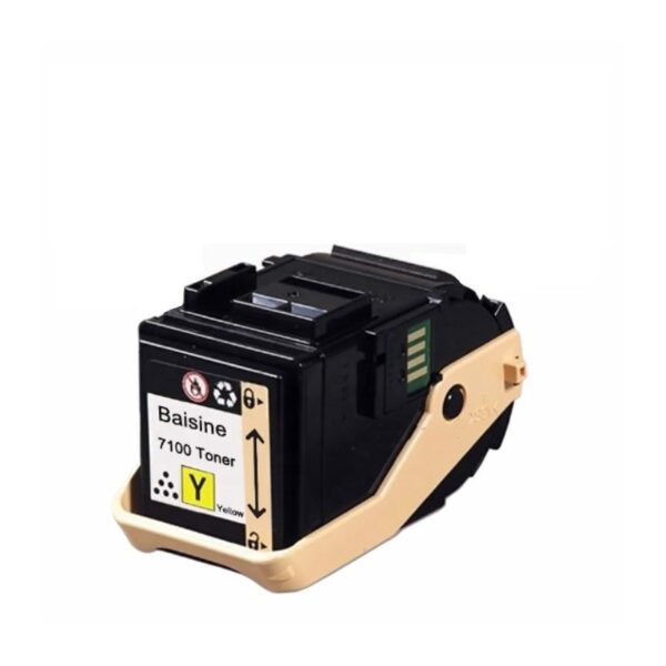 Toner compartible para XEROX PHASER 7100 106R02604 Amarillo 4.500 Páginas