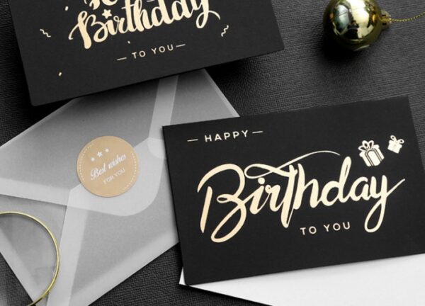 Tarjetas de visita papel Stamping 8,5*5,5cm - Imagen 3