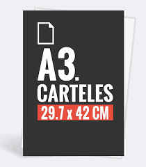 Cartel vertical-A3-29,7 x 42cm-250gr