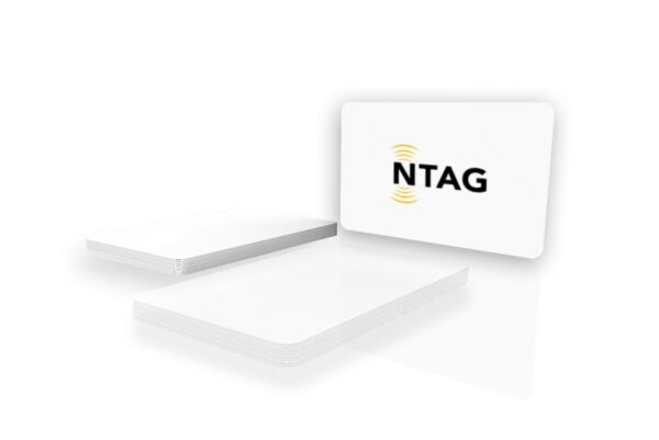 Tarjetas ISO PVC Blancas NTAG216 RFID NFC
