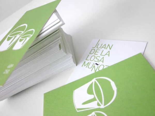 Tarjetas de Visita Pintores Papel 350gr 8,5x5,5mm. - Imagen 10